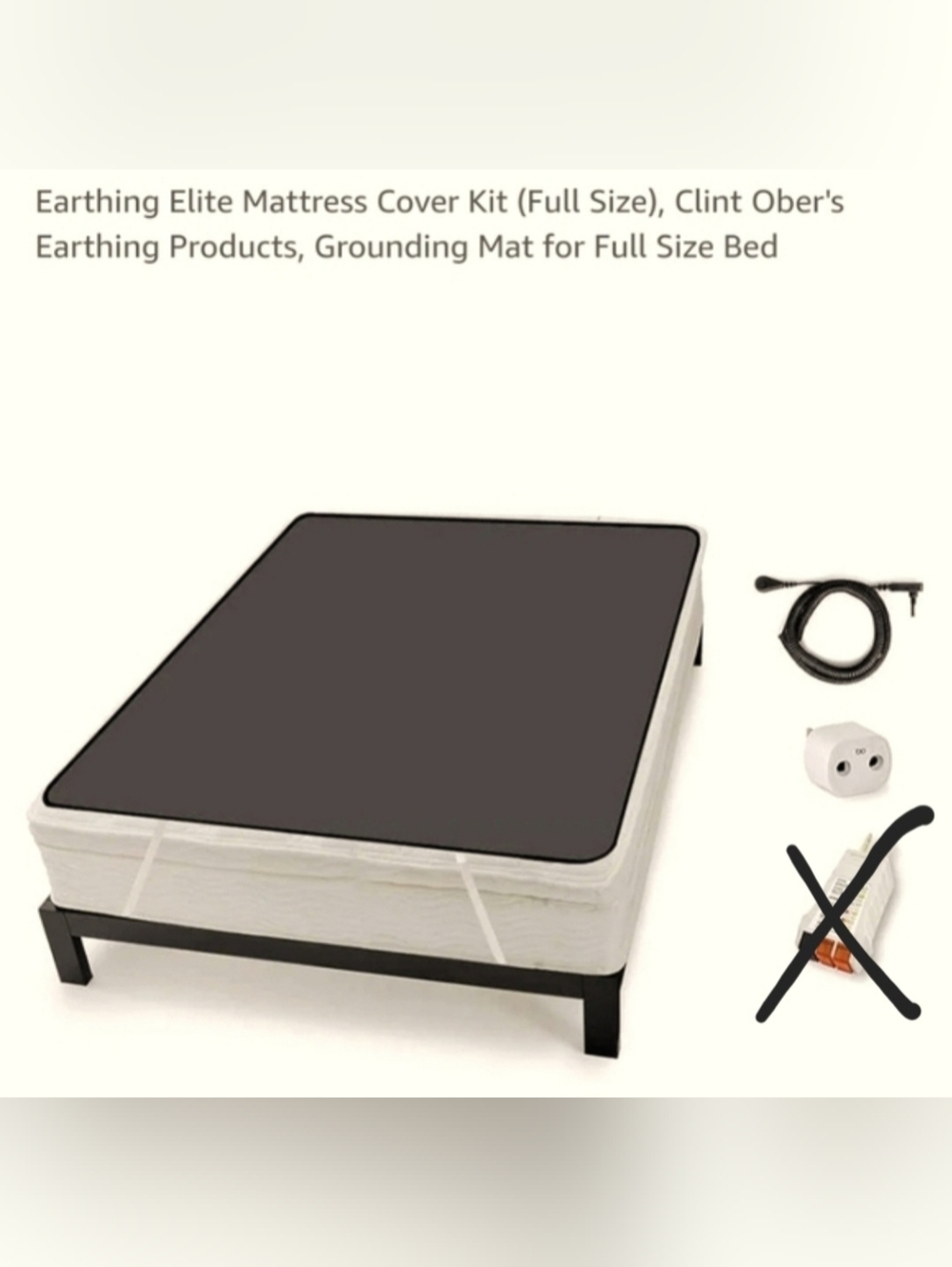 Earthing Grounding Mattress Cover